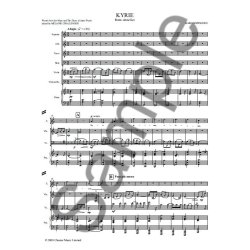 James Whitbourn: Kyrie (From Annelies) Score And Parts