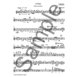 James Whitbourn: Kyrie (From Annelies) Score And Parts
