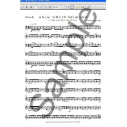 Michael Nyman: A Neat Slice Of Saraband (Score And Parts)