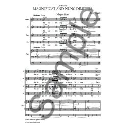 Brian Chapple: Magnificat And Nunc Dimittis (For SATB Chorus And Organ)
