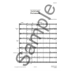 Peter Maxwell Davies: Fanfare; Portsmouth (Score)