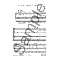 Judith Weir: His Mercy Endureth For Ever