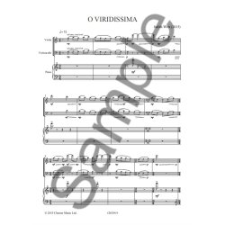 Judith Weir: O Viridissima (Score/Parts)
