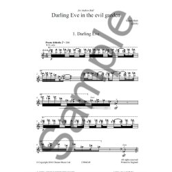 Simon Holt: Darling Eve In The Evil Garden