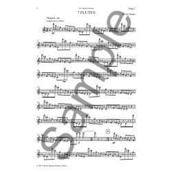 Kevin Volans: 7 Flutes (Score/Parts)