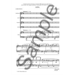 James Whitbourn: Ada (Vocal Score)