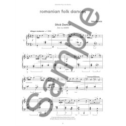 Bla Bartk: Romanian Folk Dances (Piano Solo)