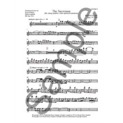 Howard Blake: The Snowman For String Quartet (Parts)