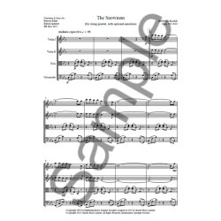 Howard Blake: The Snowman For String Quartet (Score)
