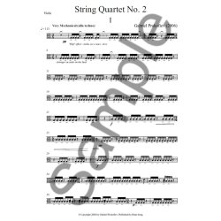 Gabriel Prokofiev: String Quartet No.2 (Score/Parts)