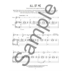 Pop Performance Pieces: Violin And Piano