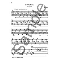 Joby Talbot: November - Eleven (Solo Piano Version)