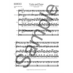 Michael Nyman: Viola And Piano (Revised 2014) (Score/Parts)