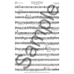 Michael Nyman: Viola And Piano (Revised 2014) (Score/Parts)