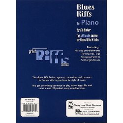 Blue Riffs For Piano: Great Riffs