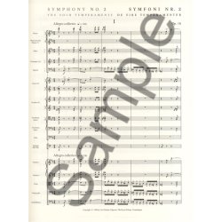 Carl Nielsen: Symphony No.2 'The Four Temperaments' Op.16 (Score)