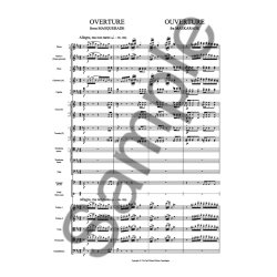 MASKARADE - OVERTURE, PARTITUR