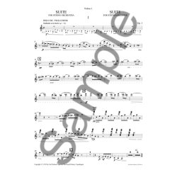 Carl Nielsen: Suite For String Orchestra Op.1 - Parts