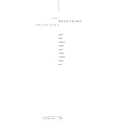 Carl Nielsen: Symphonic Rhapsody - Score