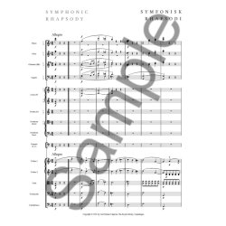 Carl Nielsen: Symphonic Rhapsody - Score