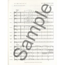 Carl Nielsen: Symphonic Rhapsody - Score