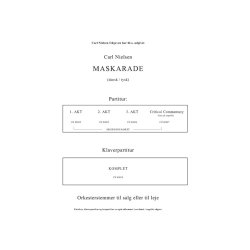 MASKARADE - KORPARTITUR (D/T)