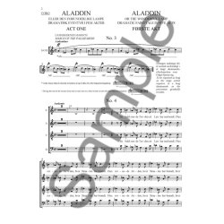 ALADDIN - KORPARTITUR