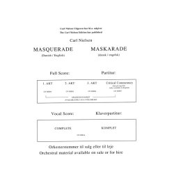 MASKARADE - KORPARTITUR (D/E)