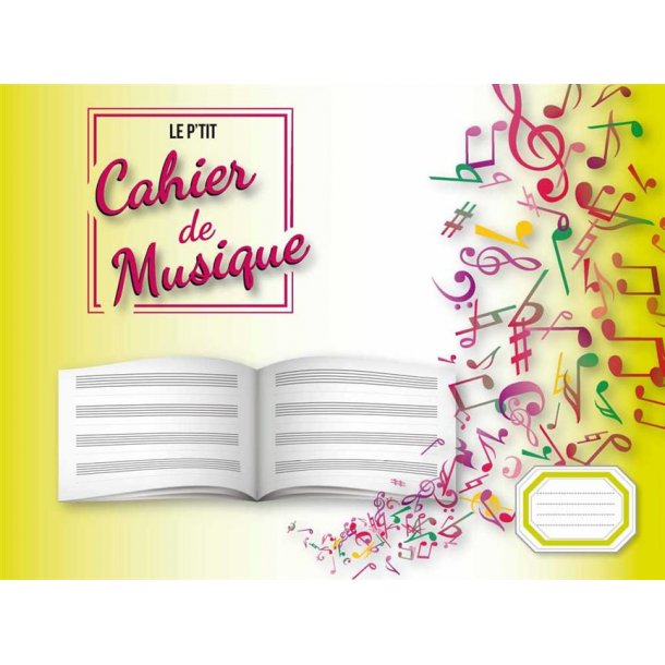 Cahier De Musique 4 Portees