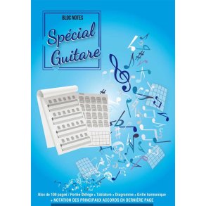 Bloc Tablature Spécial Guitare