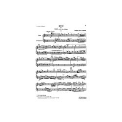 Antoni Szalowski: Duo For Flute and Clarinet