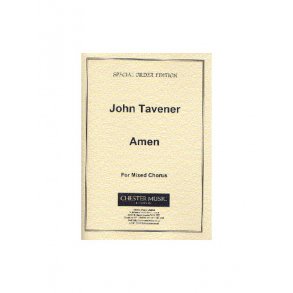 John Tavener: Amen (Score)
