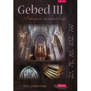 Gebed III : 5 Psalmen In Romantische Stijl - Klavarskribo