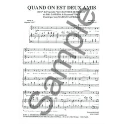 Luis Mariano: Quand On Est Deux Amis