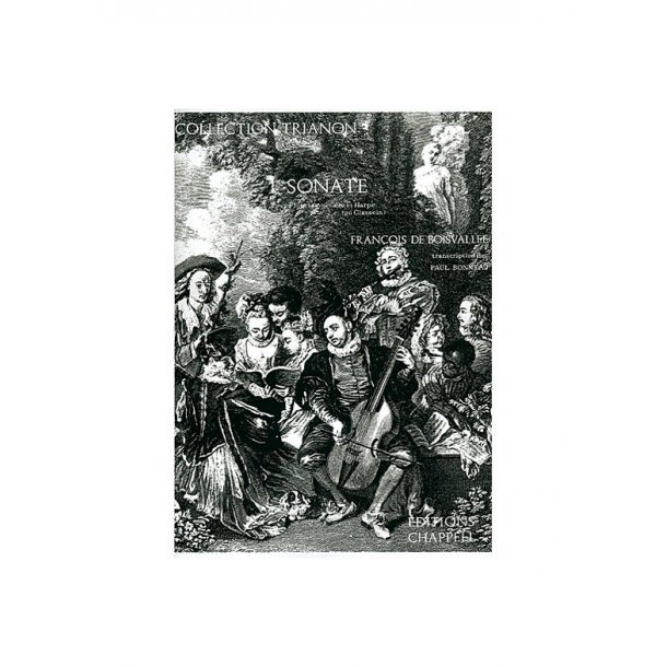 Fran&ccedil;ois De Boisvall&eacute;e: 1&egrave;re Sonate, pour Fl&ucirc;te Traversi&egrave;re et Harpe ou Clavecin