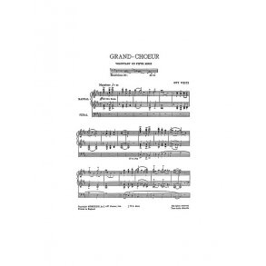 Guy Weitz: Grand Choeur For Organ