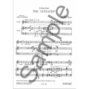 Busch, W Centaurs Voice And Piano