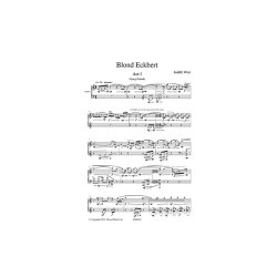 Judith Weir: Blond Eckbert (ENO Vocal Score)