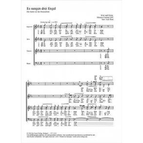Es Sungen Drei Engel