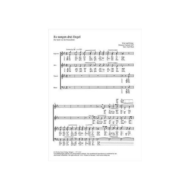 Es Sungen Drei Engel