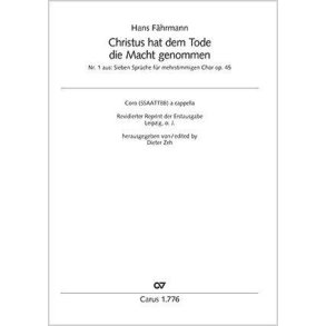 Christus hat dem Tode die Macht genommen : Op. 45,1