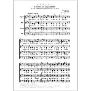 Christus ist aufgefahren : Op. 45,4