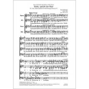 Siehe, spricht der Herr : Op. 45,5