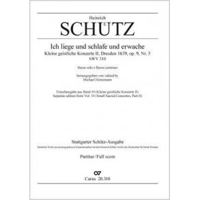 Ich liege und schlafe und erwache : SWV 310