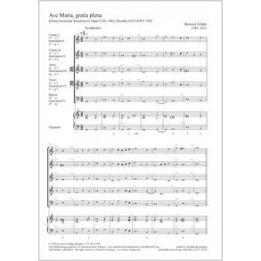 Ave Maria gratia plena : SWV 334