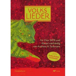 Volkslieder : Für Chor SATB und Klavier Vierhändig