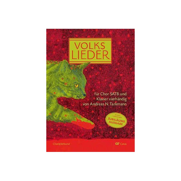 Volkslieder : F&uuml;r Chor SATB und Klavier Vierh&auml;ndig