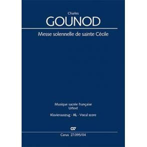 Messe solennelle de sainte Cécile : CG 56 - Large Score