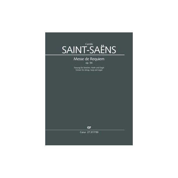 Messe de Requiem : Op. 54