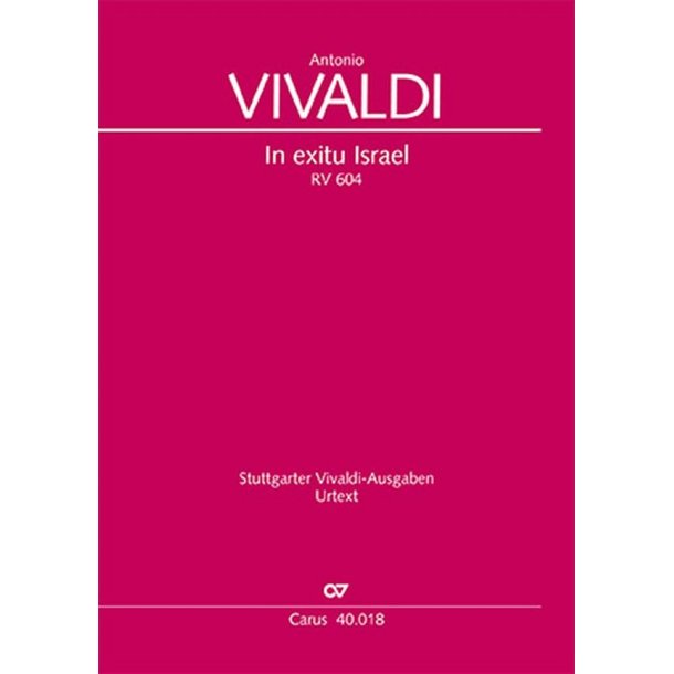 In Exitu Israel : RV 604